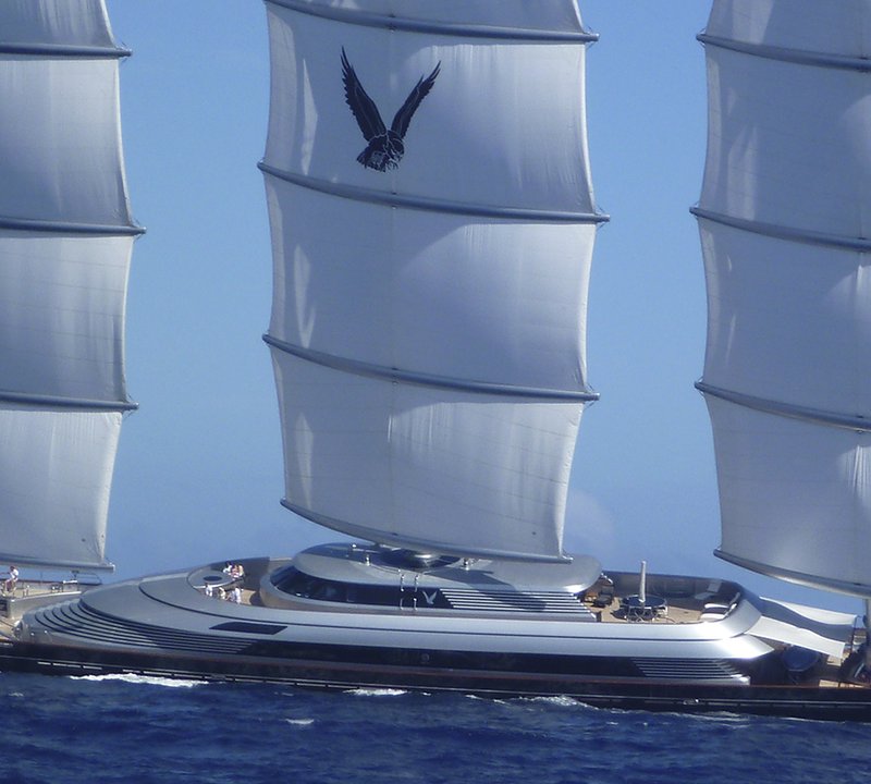 Falcon Image Gallery Exterior The 88m Yacht MALTESE FALCON Luxury